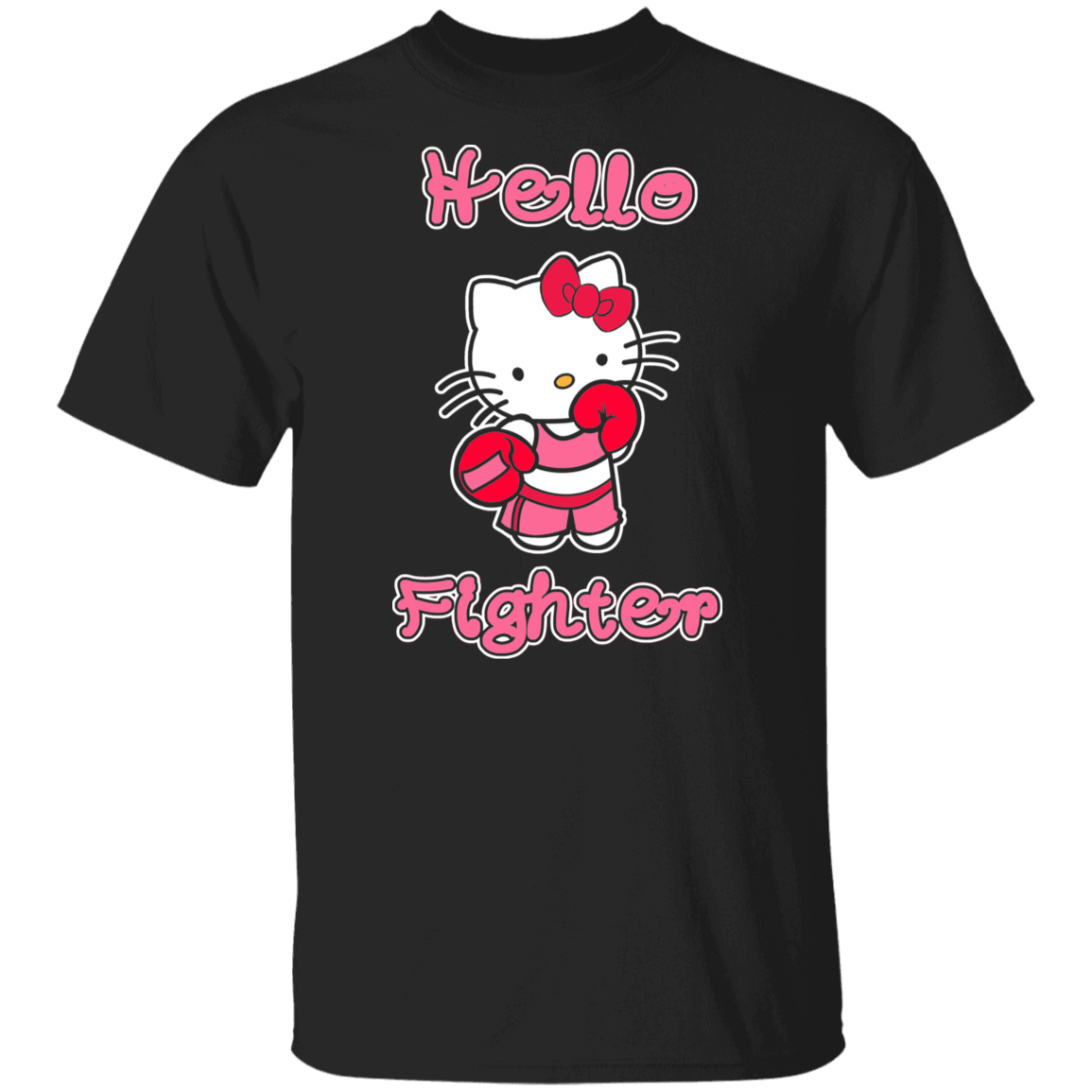 Artichoke Fight Gear Custom Design #11. Hello Fighter. Youth 100% Cotton T-Shirt