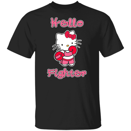 Artichoke Fight Gear Custom Design #11. Hello Fighter. Youth 100% Cotton T-Shirt