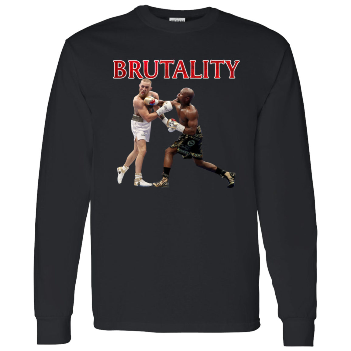 Artichoke Fight Gear Custom Design #5. Brutality! LS T-Shirt 100% Cotton