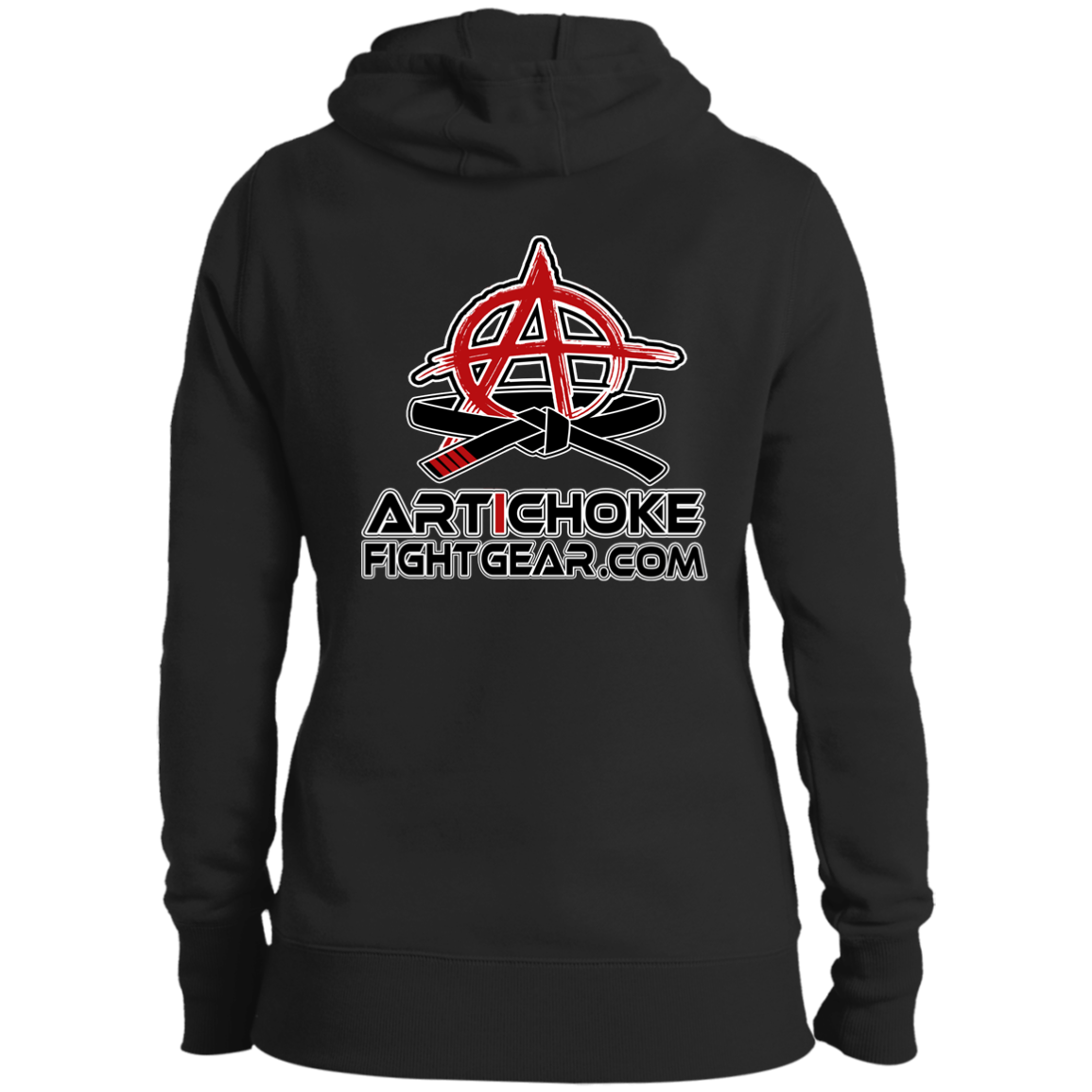 Artichoke Fight Gear Custom Design #5. Brutality! Ladies' Pullover Hooded Sweatshirt