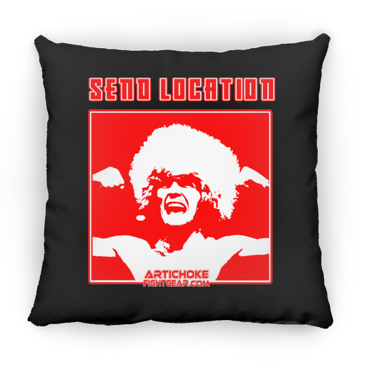 Artichoke Fight Gear Custom Design #17. SEND LOCATION.  Large Square Pillow