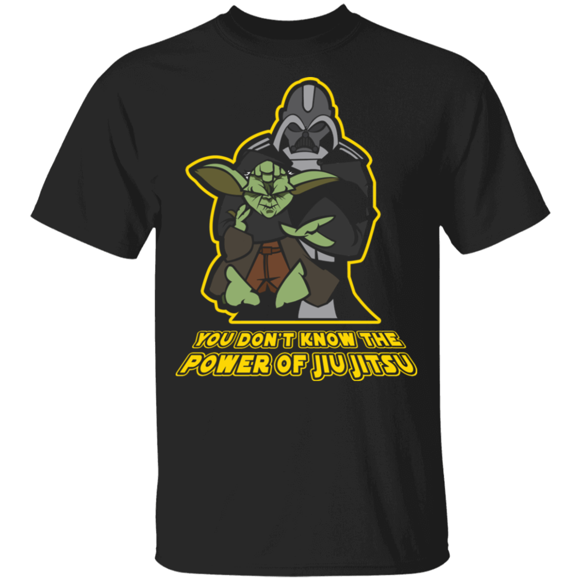 Artichoke Fight Gear Custom Design #20. You Don't Know the Power of Jiu Jitsu. Youth 100% Cotton T-Shirt