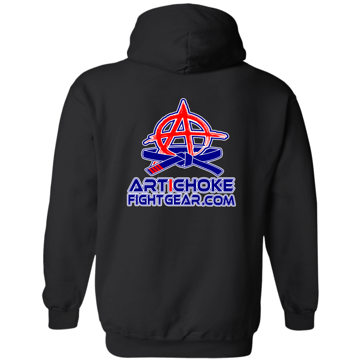 AFG Custom Design #04. Brazilian BJJ Parody. Zip Up Hooded Sweatshirt