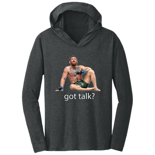 Artichoke Fight Gear Custom Design #10. Got Talk? Triblend T-Shirt Hoodie