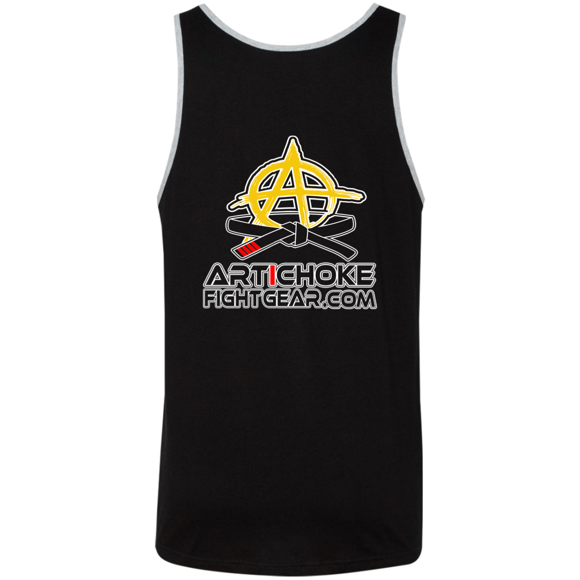 Artichoke Fight Gear Custom Design #2. USE ARMBARS. Unisex 2-Tone Tank Top