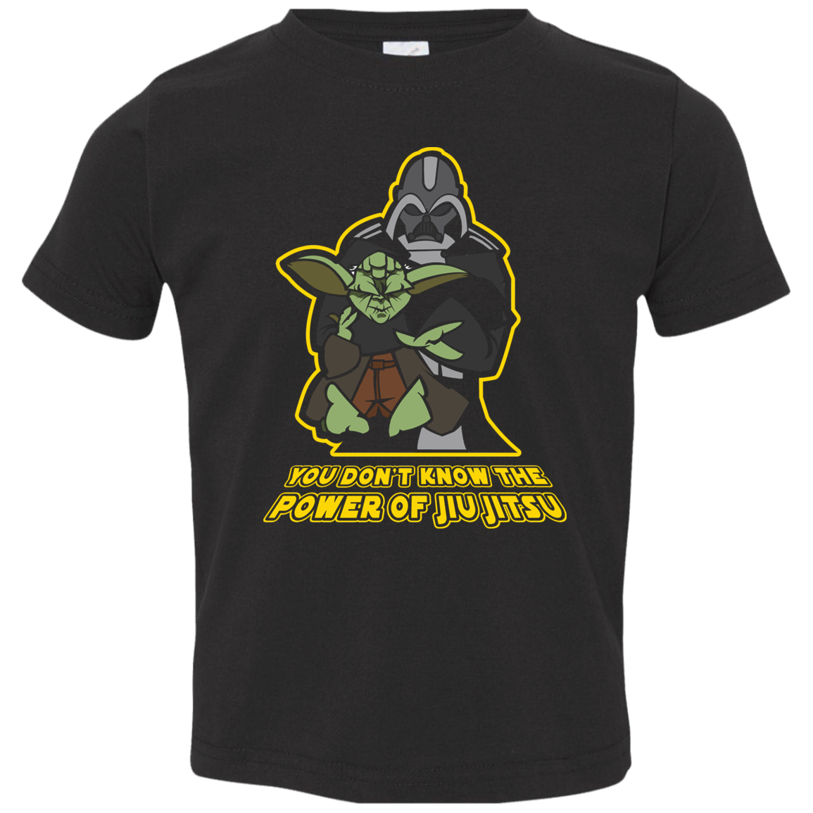 Artichoke Fight Gear Custom Design #20. You Don't Know the Power of Jiu Jitsu. Toddler Jersey T-Shirt