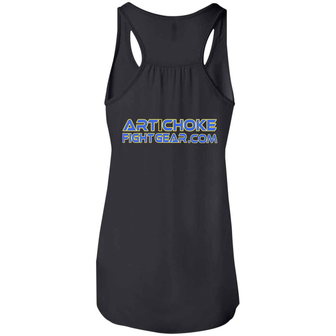 Artichoke Fight Gear Custom Design #13. BJJ, The New National Pastime. Flowy Racerback Tank