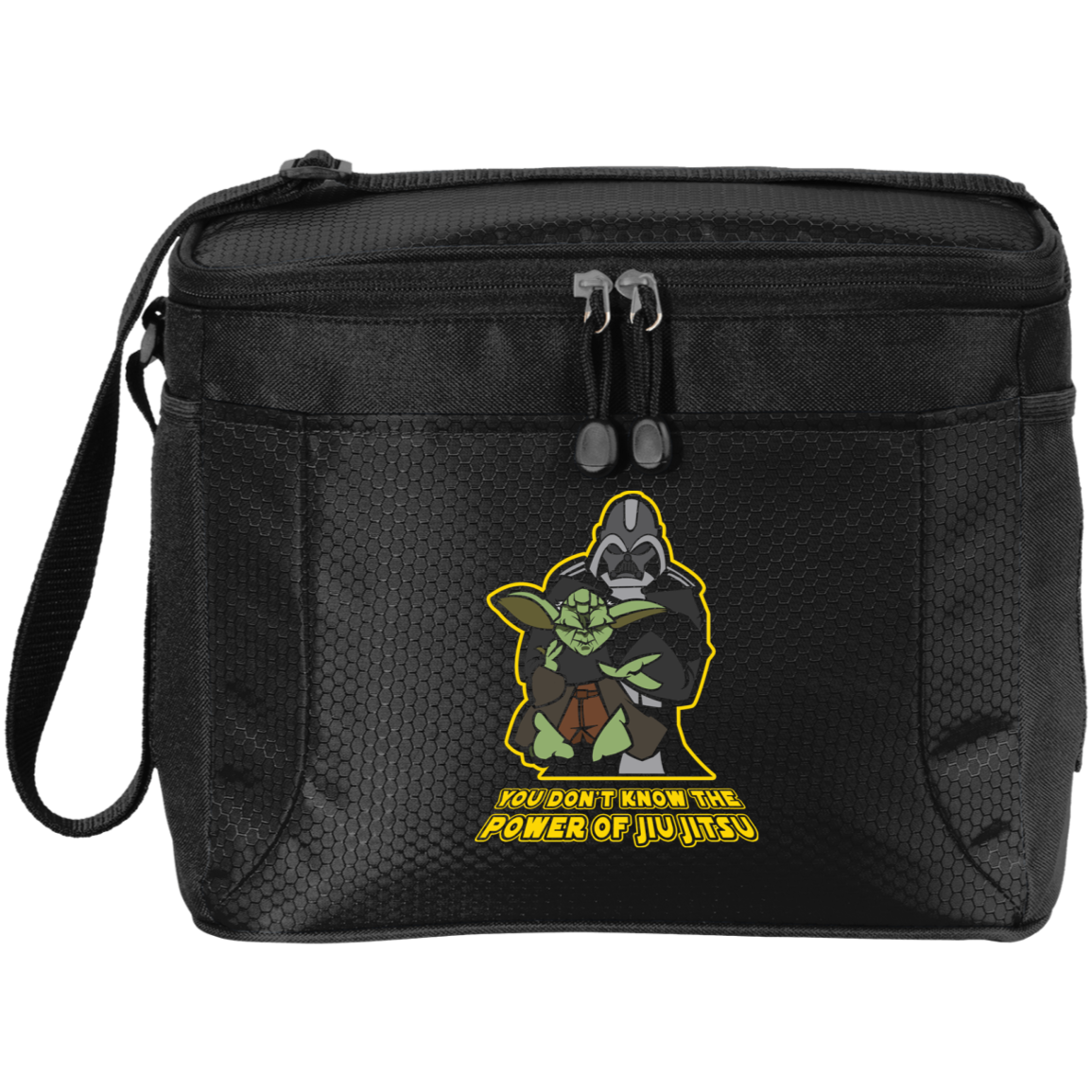 Artichoke Fight Gear Custom Design #20. You Don't Know the Power of Jiu Jitsu. 12-Pack Cooler