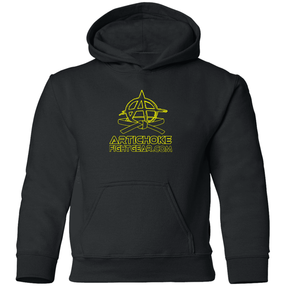 Artichoke Fight Gear Custom Design #9. EAT. SLEEP. JIU JITSU. REPEAT. Youth Pullover Hoodie