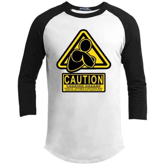 AFG Custom Design #07. CAUTION: CHOKING HAZARD. Youth 3/4 Raglan Sleeve Shirt