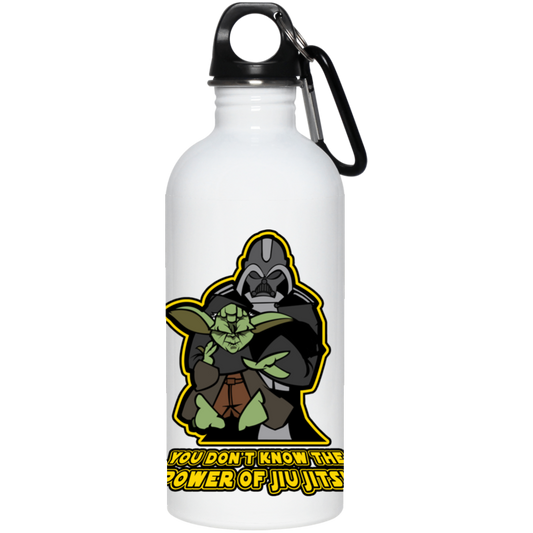 Artichoke Fight Gear Custom Design #20. You Don't Know the Power of Jiu Jitsu. 20 oz. Stainless Steel Water Bottle