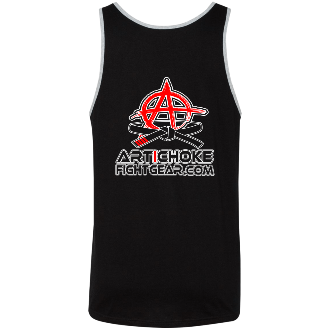 Artichoke Fight Gear Custom Design #10. Got Talk? Unisex 2-Tone Tank Top