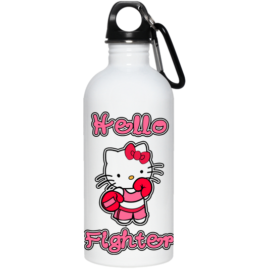 Artichoke Fight Gear Custom Design #11. Hello Fighter. 20 oz. Stainless Steel Water Bottle