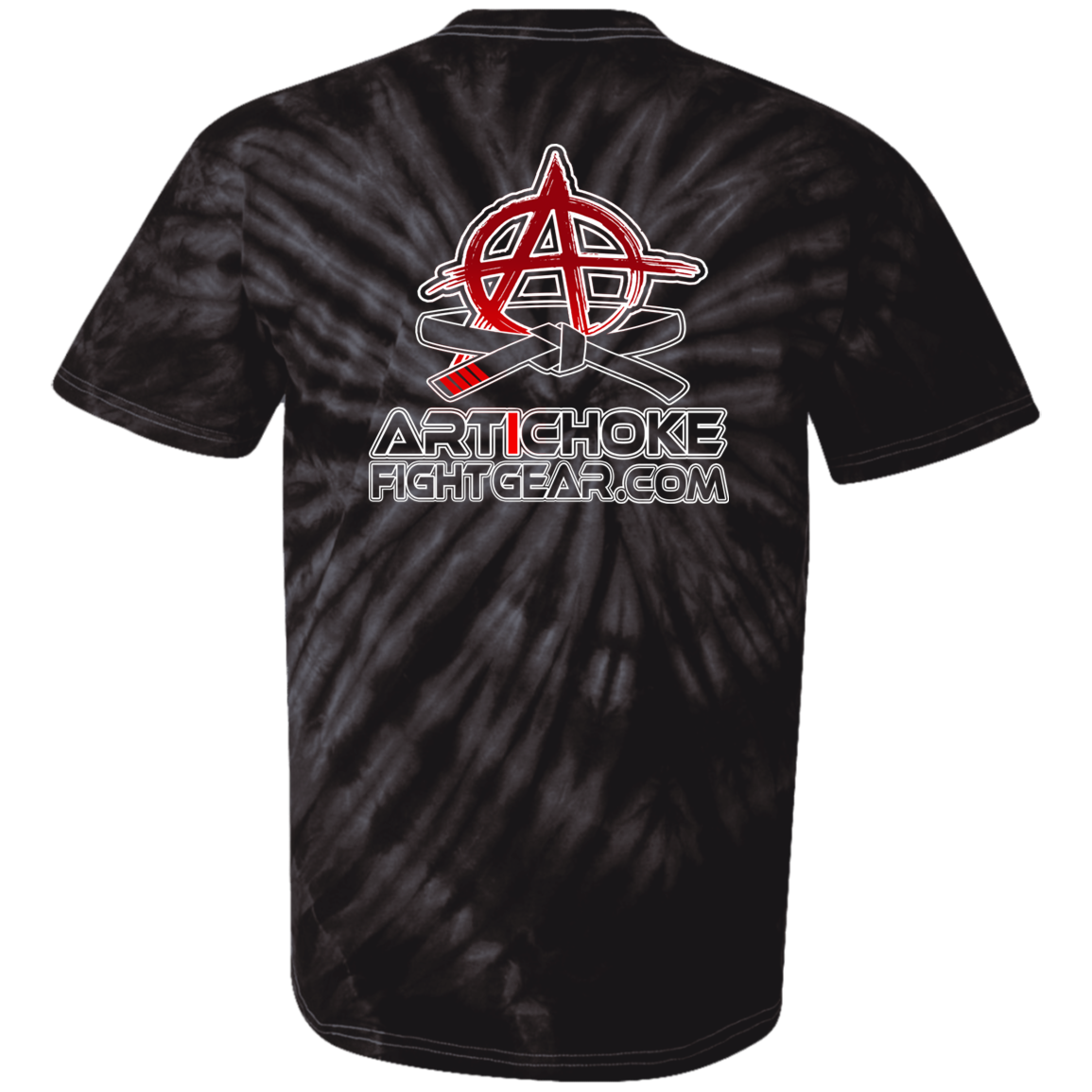 Artichoke Fight Gear Custom Design #8. Finish Him! 100% Cotton Tie Dye T-Shirt