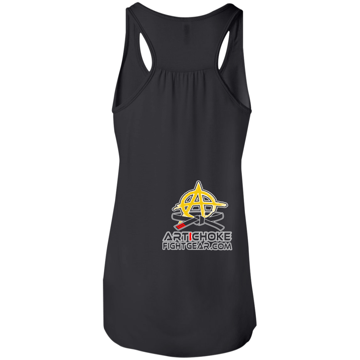 Artichoke Fight Gear Custom Design #2. USE ARMBARS. Flowy Racerback Tank