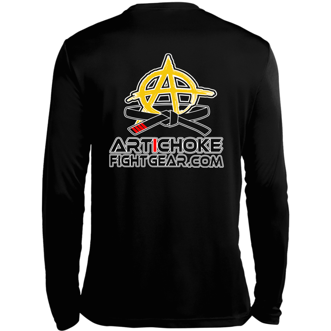 Artichoke Fight Gear Custom Design #2. USE ARMBARS. Moisture-Wicking Long Sleeve