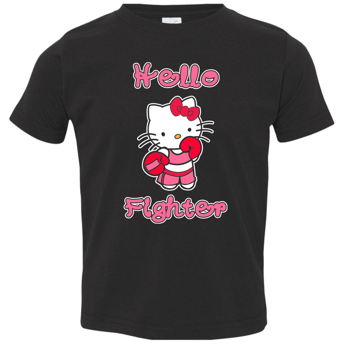 Artichoke Fight Gear Custom Design #11. Hello Fighter. Toddler Jersey T-Shirt