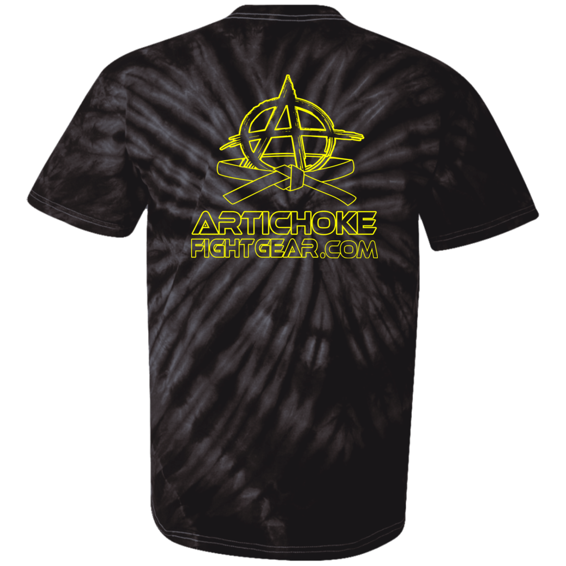 Artichoke Fight Gear Custom Design #9. EAT. SLEEP. JIU JITSU. REPEAT. 100% Cotton Tie Dye T-Shirt