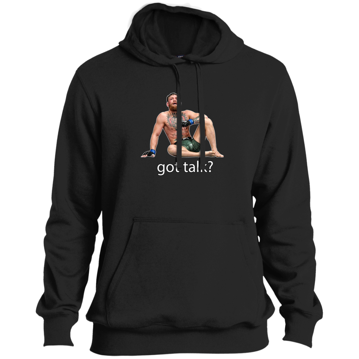 Artichoke Fight Gear Custom Design #10. Got Talk? Tall Pullover Hoodie