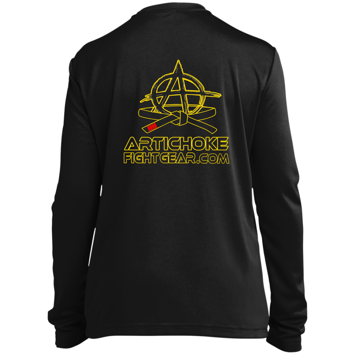 Artichoke Fight Gear Custom Design #20. You Don't Know the Power of Jiu Jitsu. Youth Long Sleeve Performance Tee