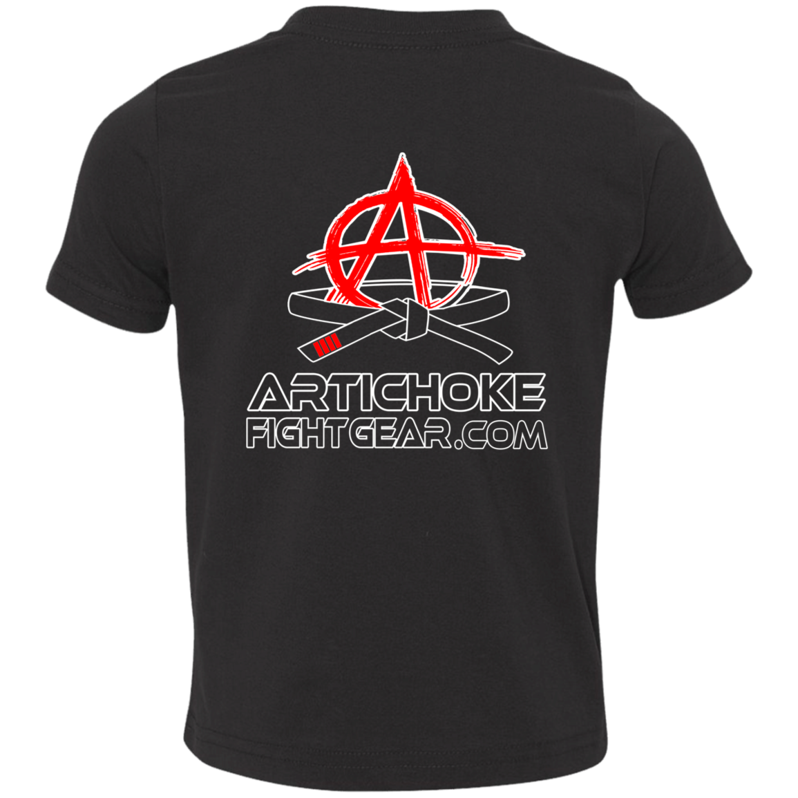 Artichoke Fight Gear Custom Design #19. Sticks and Stones. Toddler Jersey T-Shirt