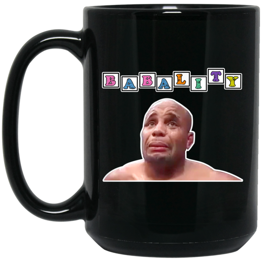 Artichoke Fight Gear Custom Design #3. Babality. 15 oz. Black Mug