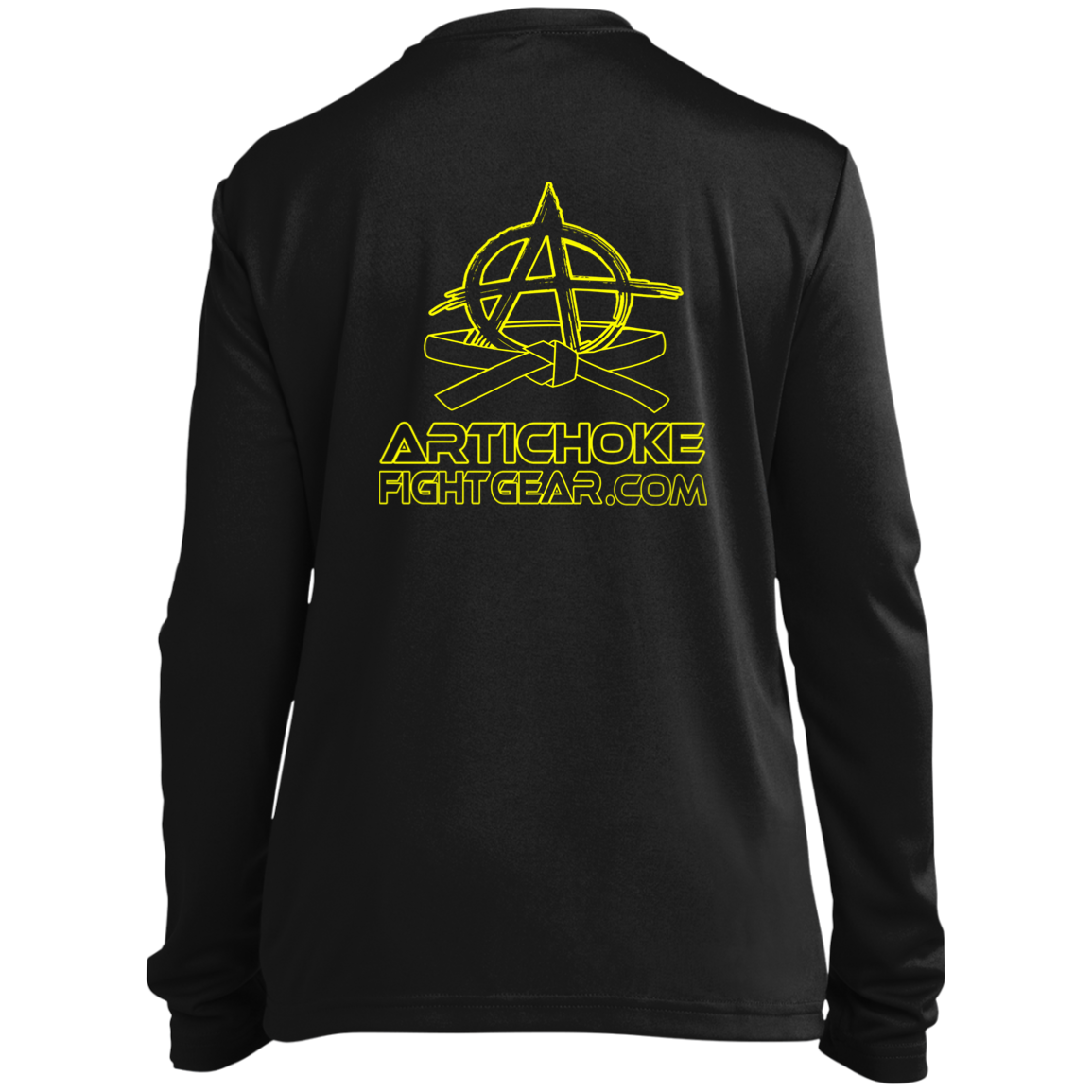 Artichoke Fight Gear Custom Design #9. EAT. SLEEP. JIU JITSU. REPEAT. Youth Long Sleeve Performance Tee