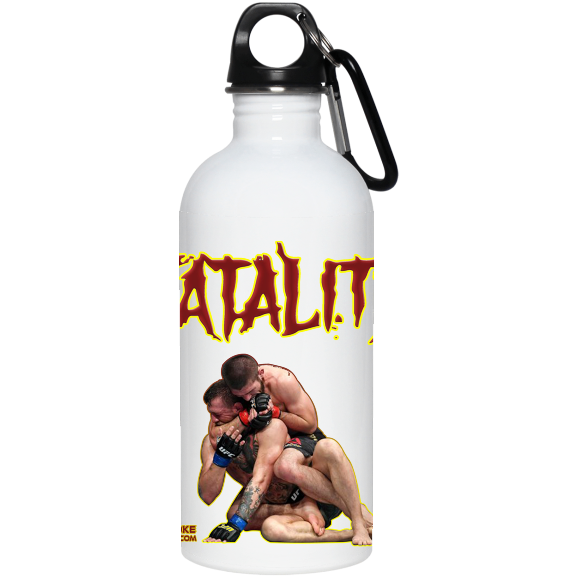 Artichoke Fight Gear Custom Design #21. FATLAITY! 20 oz. Stainless Steel Water Bottle