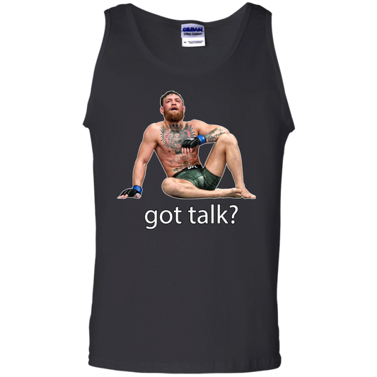 Artichoke Fight Gear Custom Design #10. Got Talk? 100% Cotton Tank Top