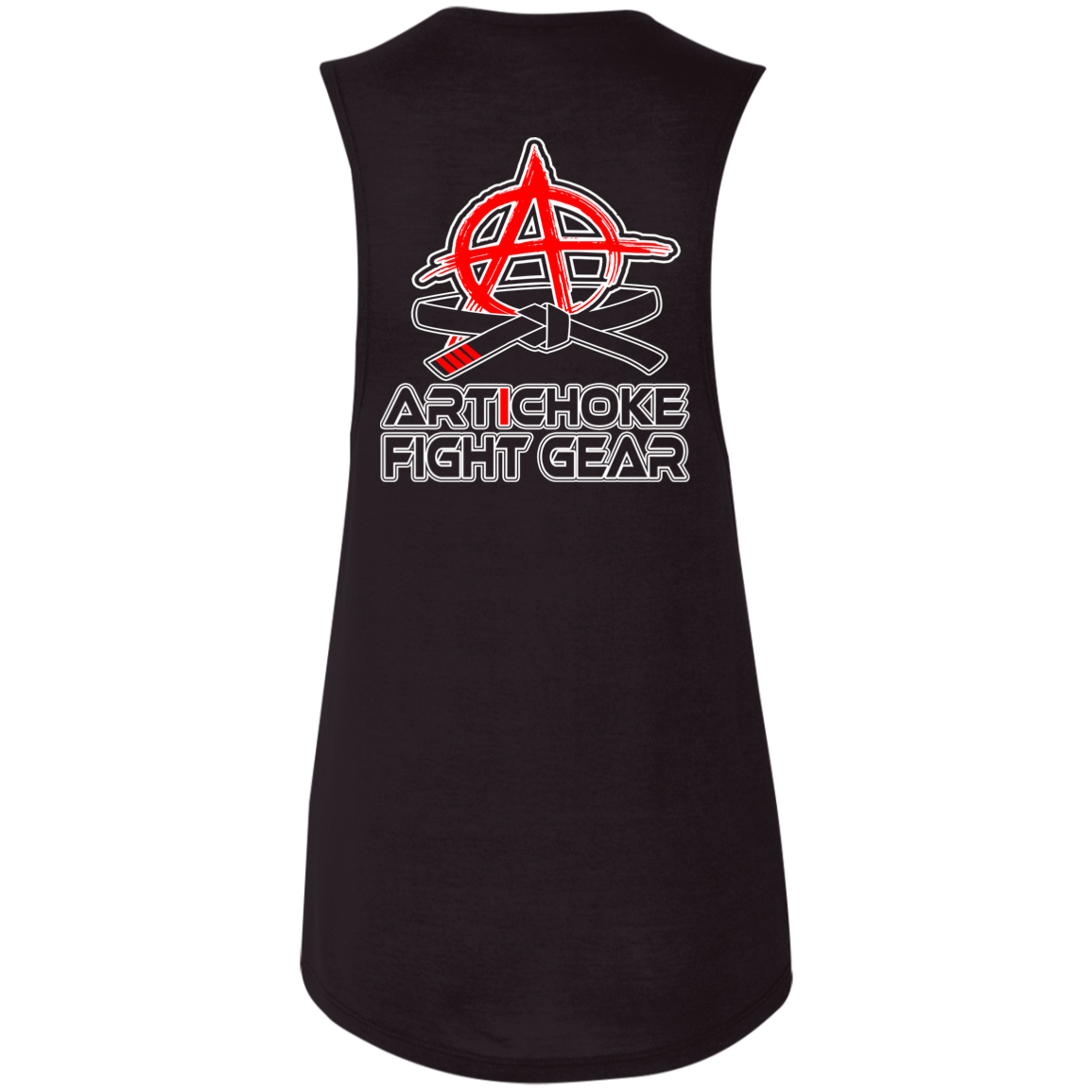 Artichoke Fight Gear Custom Design #16. They See Me Rolling. Ladies' Flowy Muscle Tank