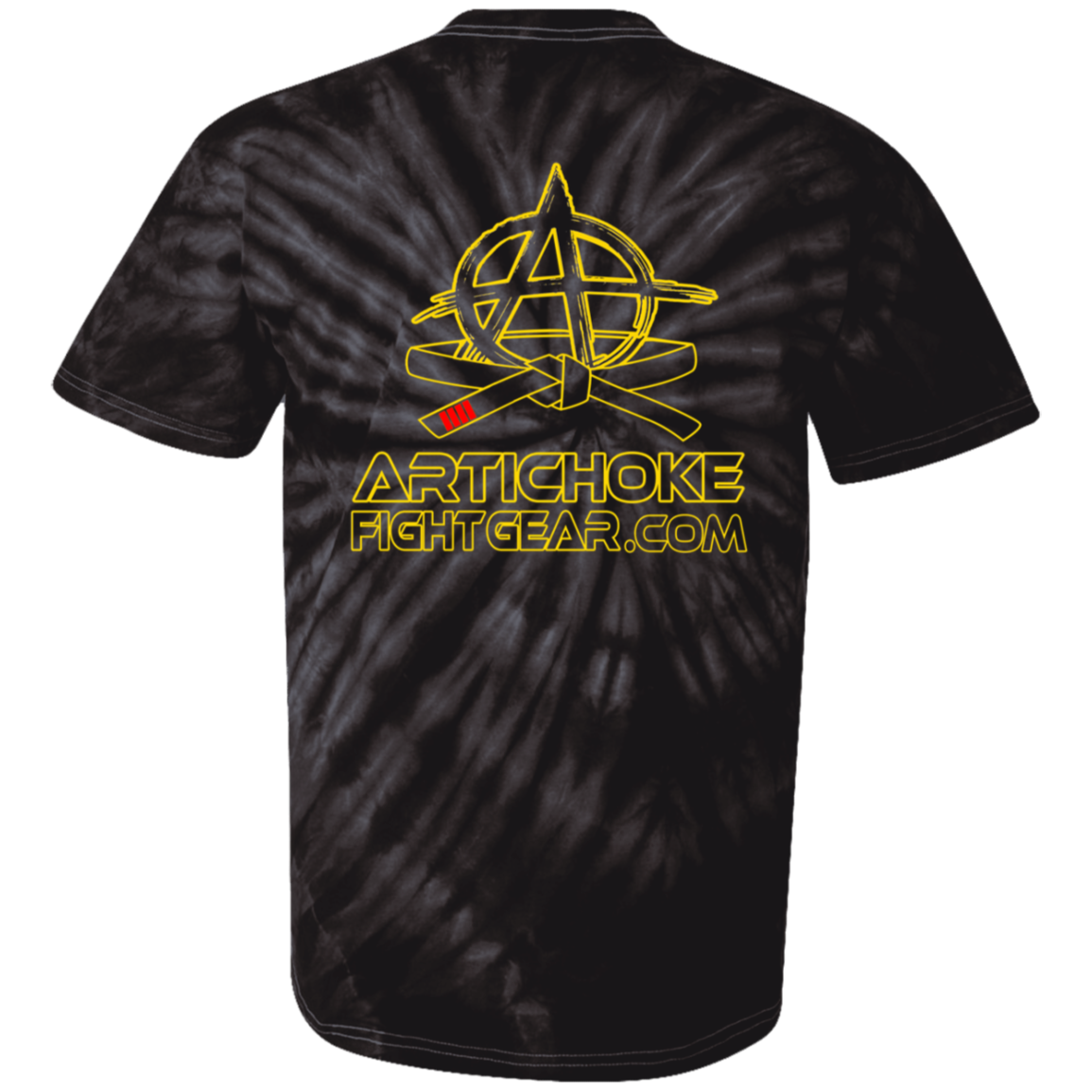 Artichoke Fight Gear Custom Design #20. You Don't Know the Power of Jiu Jitsu. Youth Tie Dye T-Shirt