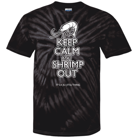 Artichoke Fight Gear Custom Design #12. Keep Calm and Shrimp Out. Youth Tie Dye T-Shirt