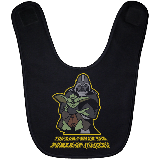 Artichoke Fight Gear Custom Design #20. You Don't Know the Power of Jiu Jitsu. Baby Bib