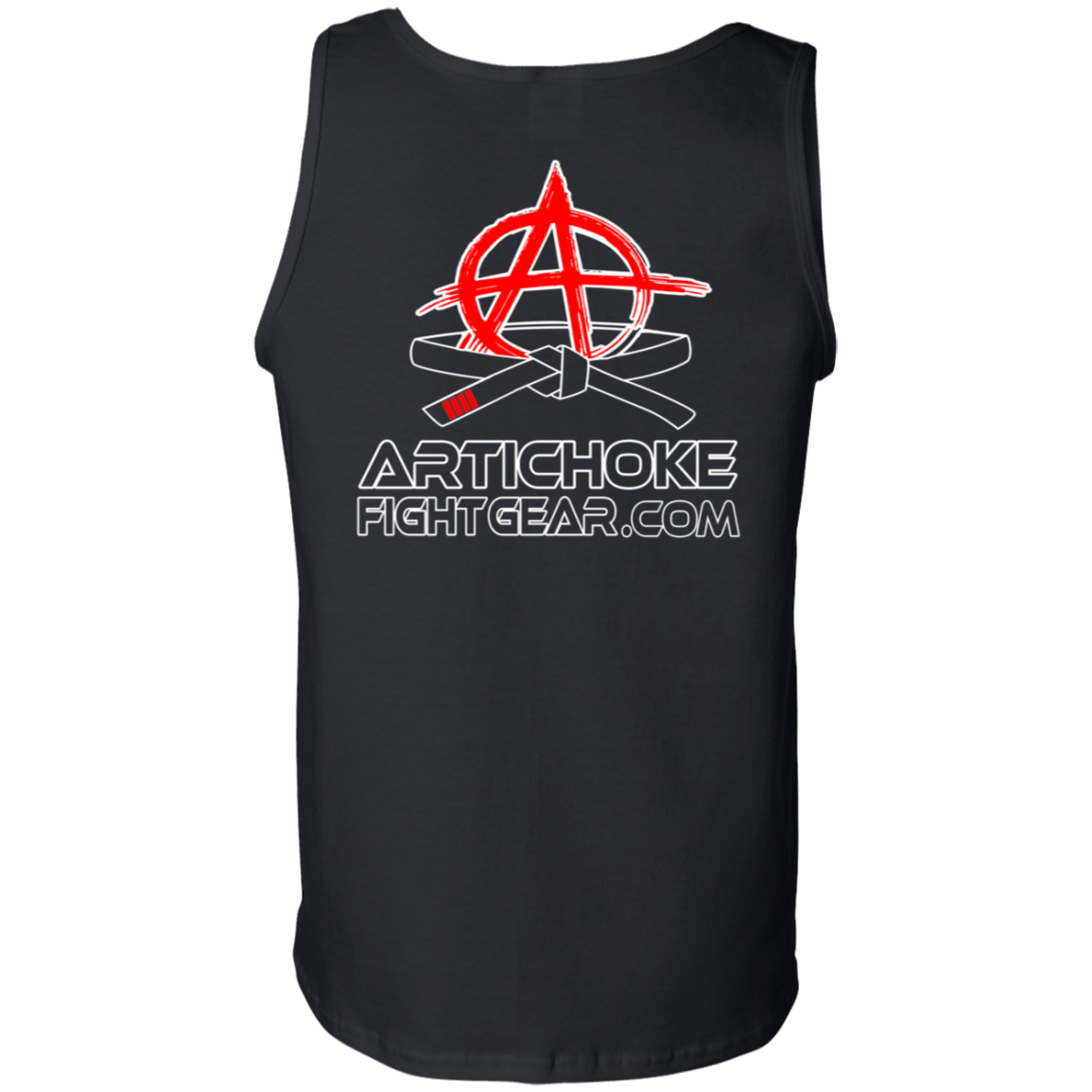 Artichoke Fight Gear Custom Design #19. Sticks and Stones. 100% Cotton Tank Top