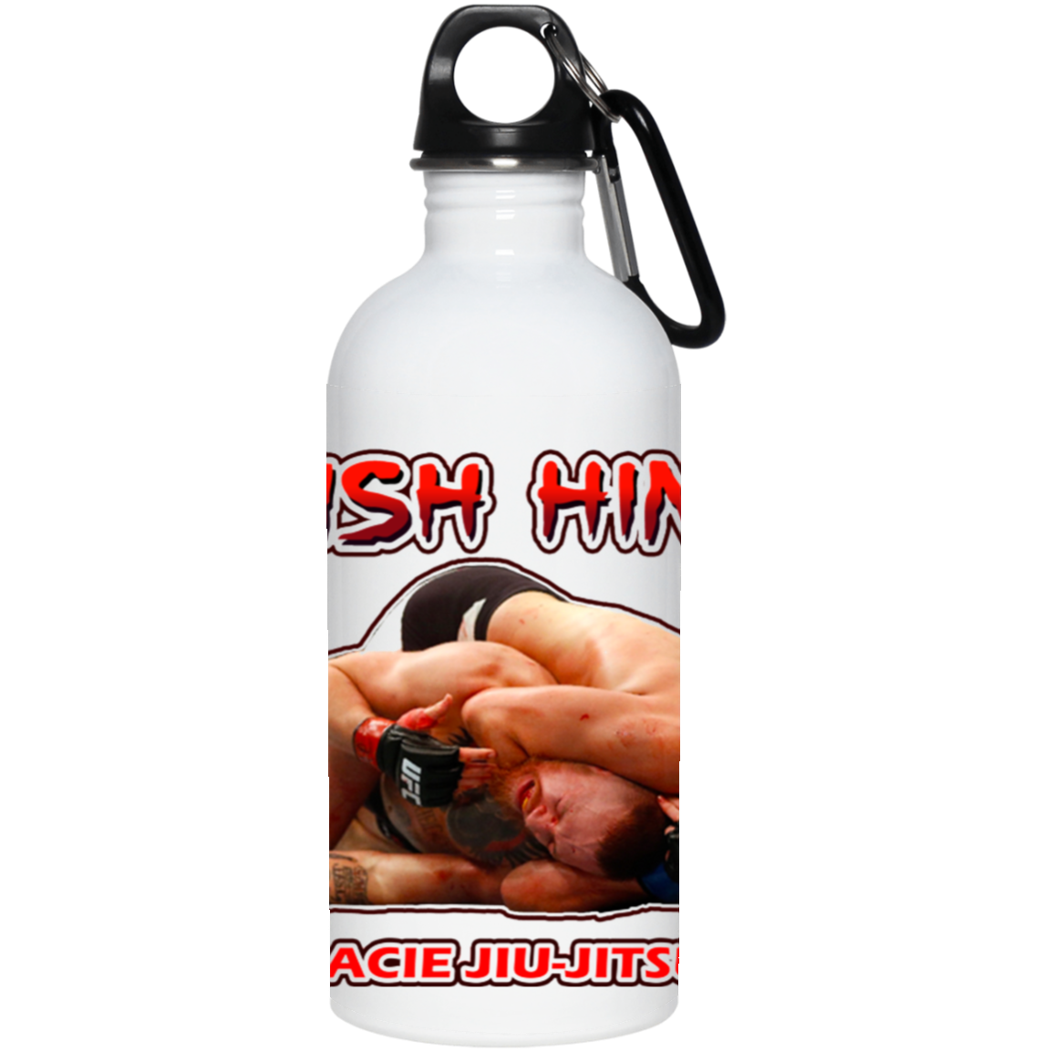 Artichoke Fight Gear Custom Design #8. Finish Him! 20 oz. Stainless Steel Water Bottle