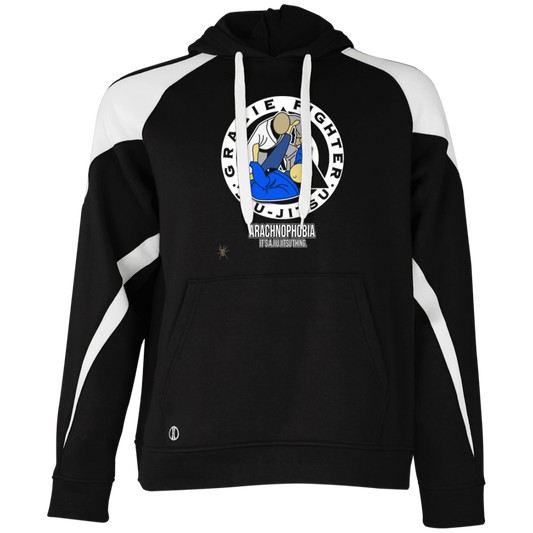 Artichoke Fight Gear Custom Design #1. Arachnophobia: Fear of Spiders. Spider Guard. It's a Jiu Jitsu Thing. Colorblock Fleece Hoodie