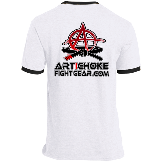 AFG Custom Design #08. FINISH HIM! Ringer Tee