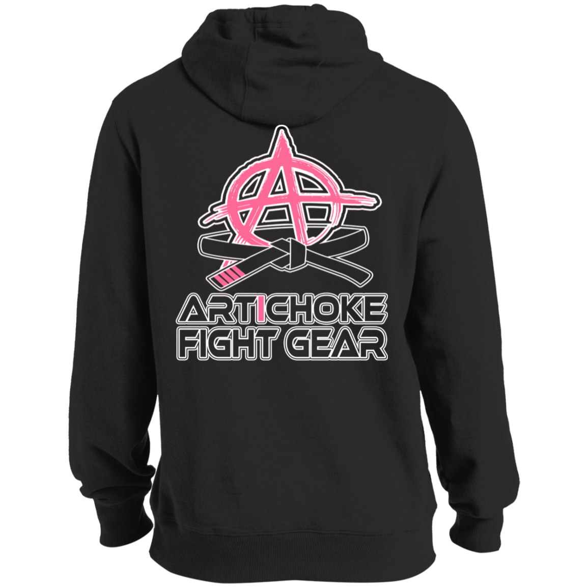 Artichoke Fight Gear Custom Design #11. Hello Fighter. Tall Pullover Hoodie