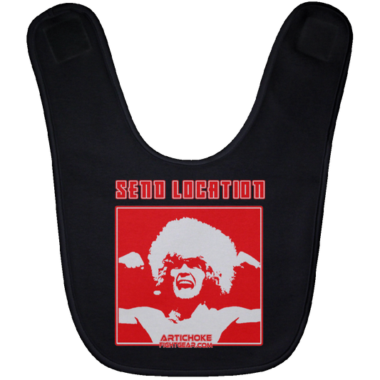 Artichoke Fight Gear Custom Design #17. SEND LOCATION. Baby Bib