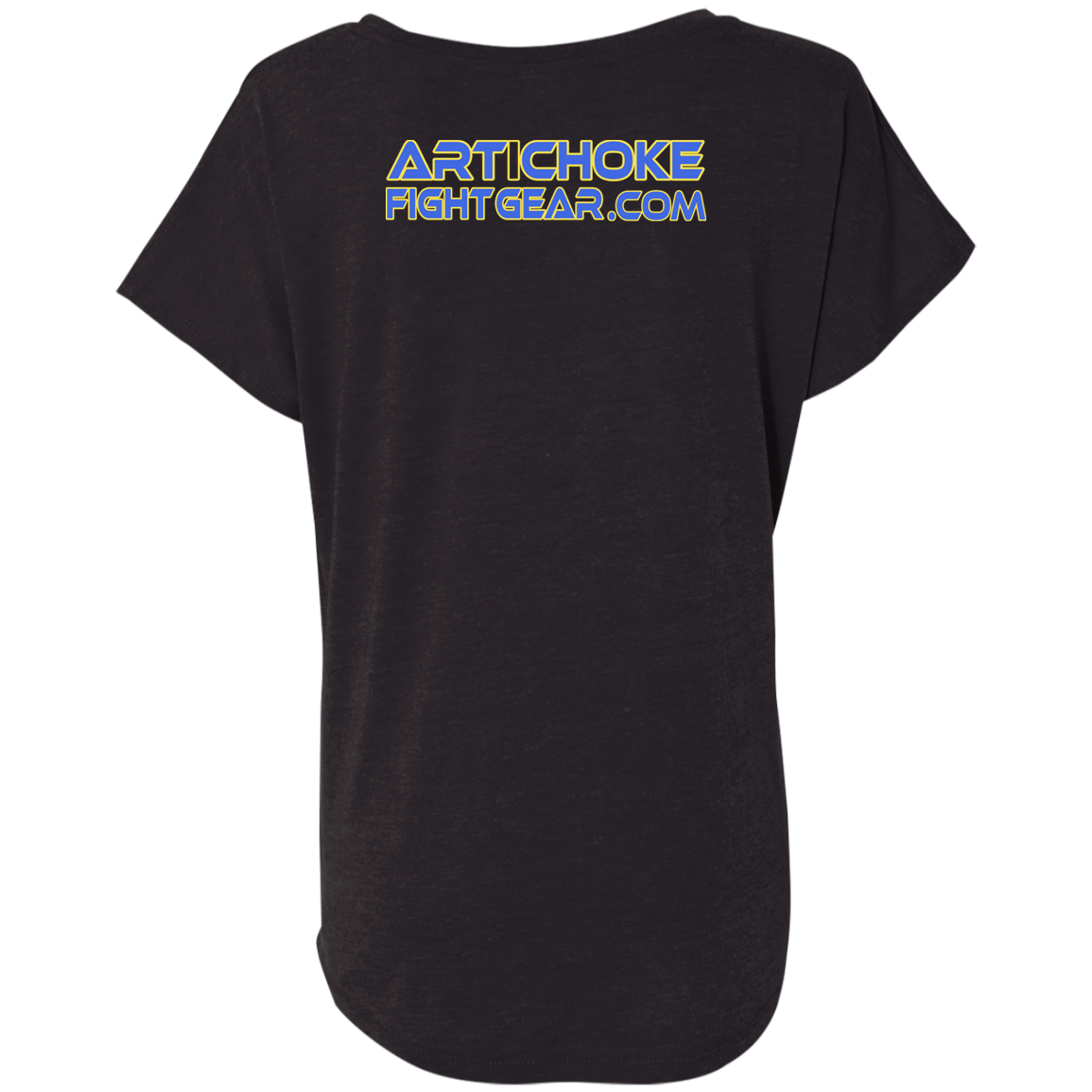 Artichoke Fight Gear Custom Design #13. BJJ, The New National Pastime. Ladies' Triblend Dolman Sleeve