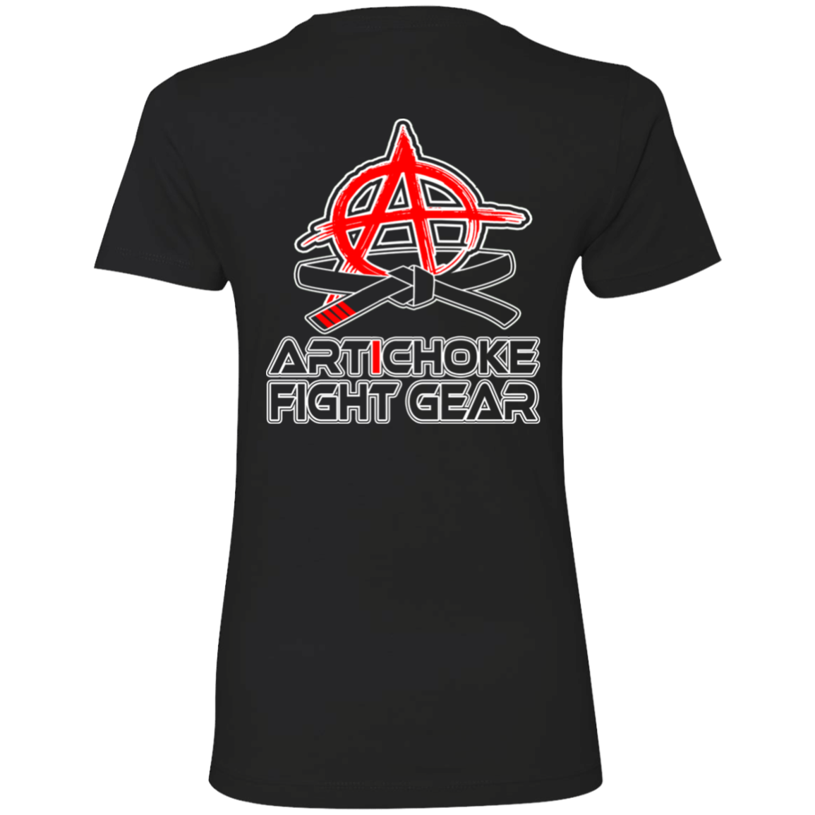 Artichoke Fight Gear Custom Design #19. Sticks and Stones. Ladies' Boyfriend T-Shirt