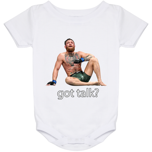 Artichoke Fight Gear Custom Design #10. Got Talk? Baby Onesie 24 Month