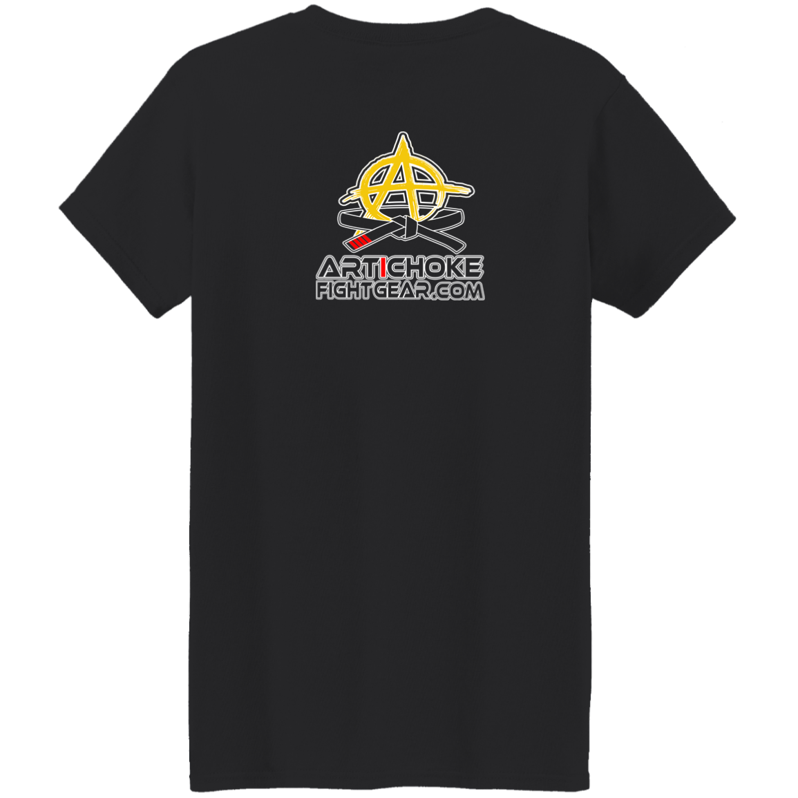 Artichoke Fight Gear Custom Design #2. USE ARMBARS. Ladies' 5.3 oz. T-Shirt