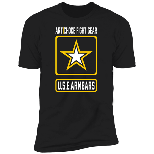 Artichoke Fight Gear Custom Design #2. USE ARMBARS. Ultra Soft T-Shirt