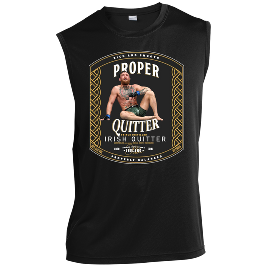 Artichoke Fight Gear Custom Design #15. Proper Quitter. Men’s Sleeveless