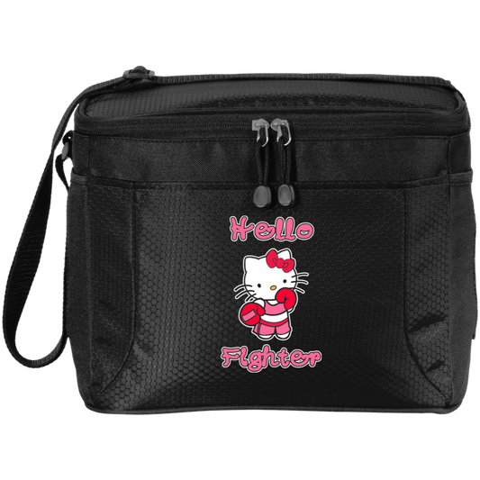 Artichoke Fight Gear Custom Design #11. Hello Fighter. 12-Pack Cooler