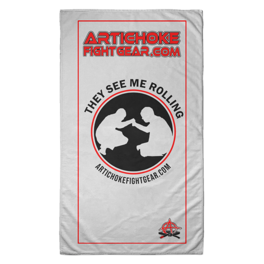 Artichoke Fight Gear Custom Design #16. They See Me Rolling. Towel - 35x60