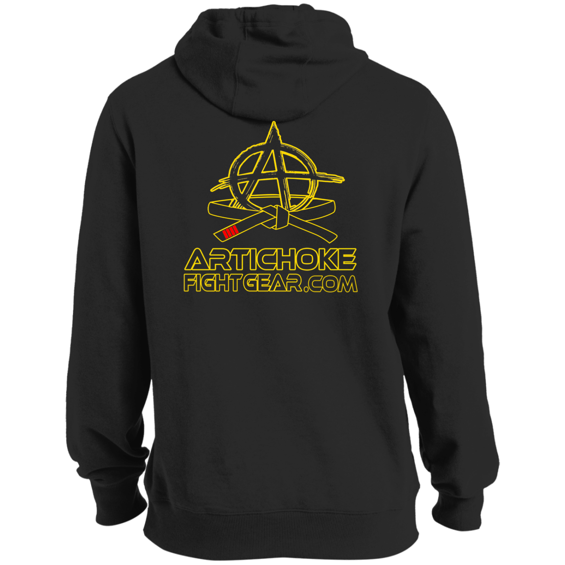 Artichoke Fight Gear Custom Design #20. You Don't Know the Power of Jiu Jitsu. Tall Pullover Hoodie