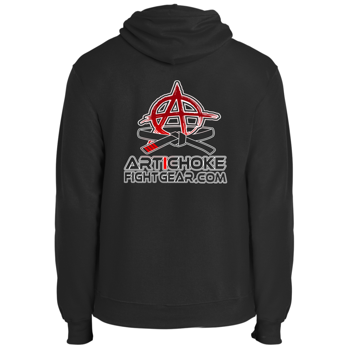 Artichoke Fight Gear Custom Design #8. Finish Him! Fleece Pullover Hoodie