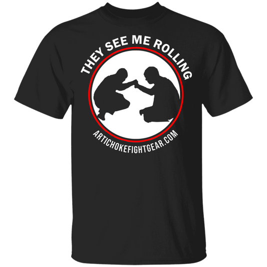 Artichoke Fight Gear Custom Design #16. They See Me Rolling. Youth 100% Cotton T-Shirt